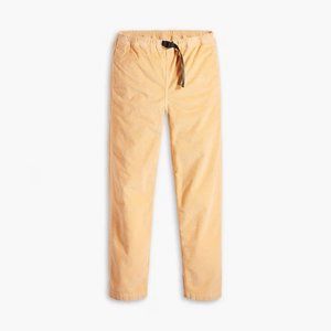 Levis Pants Mens Yellow Skateboarding Quick Release Corduroy